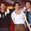 Nick, Joe e Kevin, os Jonas Brothers