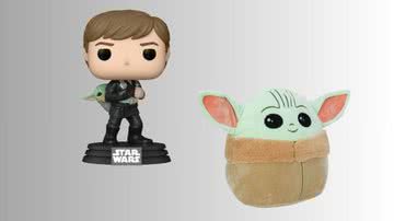 Com bonecos e pelúcias de icônicos personagens de Star Wars, essa lista apresenta algumas belas opções de presente para os fãs! - Créditos: Reprodução/Amazon