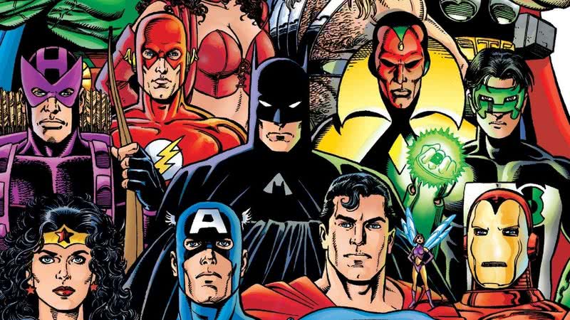 Capa da HQ 'JLA/Avengers' - Divulgação/Marvel/DC