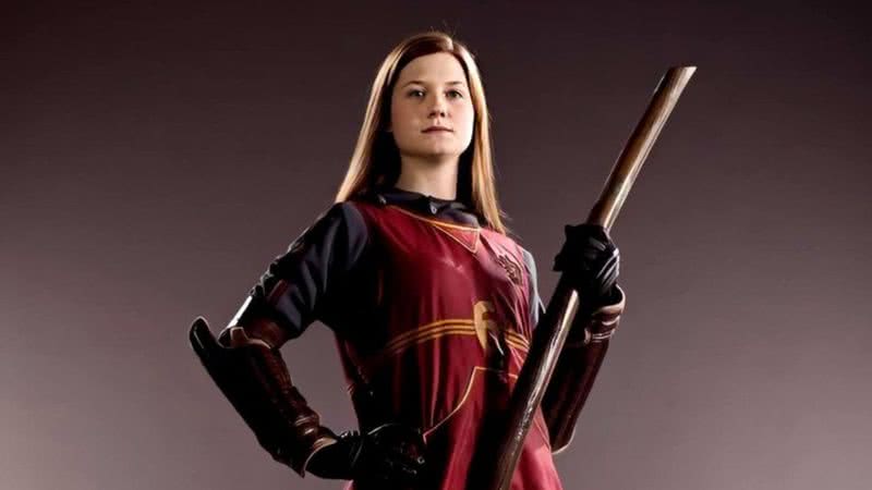 Bonnie Wright como Gina Weasly na saga Harry Potter - Divulgação/ Warner Bros.