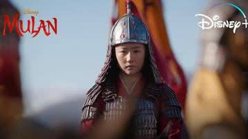 Imagem promocional do novo trailer de Mulan (2020) - Divulgação/Youtube/Walt Disney Studios