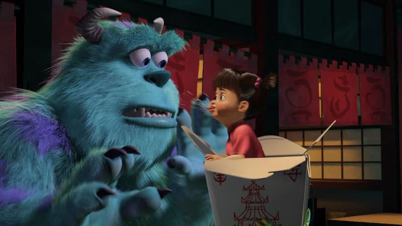 Cena da animação 'Monstros S.A' (2001) - Reprodução/Pixar