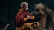 Cena de Aang em 'Avatar: O Último Mestre do Ar' - Divulgação/Netflix/Reprodução/Nickelodeon