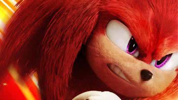 Knuckles em imagem promocional de "Sonic 2: O Filme" - Divulgação/ Paramount Pictures