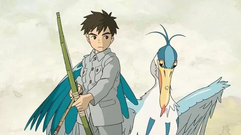 Pôster de "O Menino e a Garça" - Reprodução/ Studio Ghibli
