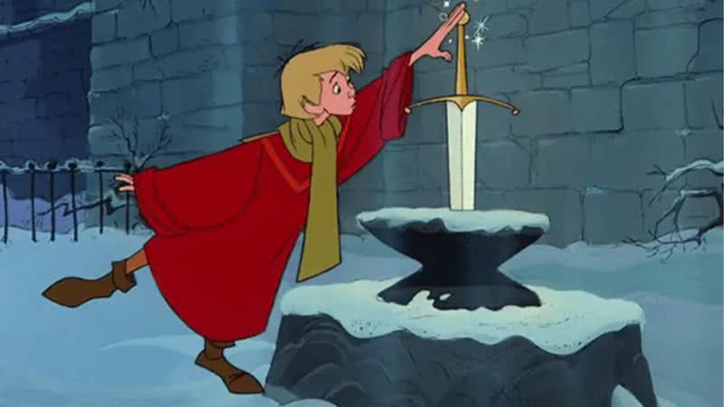 Cena da animação "A Espada Era a Lei" - Divulgação/Disney