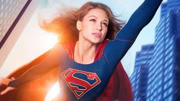 Melissa Benoist como Supergirl em pôster de divulgação da série - Divulgação/The CW