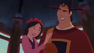 Cena da animação "Mulan II" (2004) - Reprodução/Disney