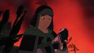 Cena da animação "Mulan" (1998) - Reprodução/Disney
