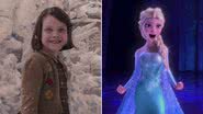 Cena de 'As Crônicas de Nárnia: O Leão, a Feiticeira e o Guarda-Roupa' (2005) e 'Frozen: Uma Aventura Congelante' (2013) - Reprodução/Disney