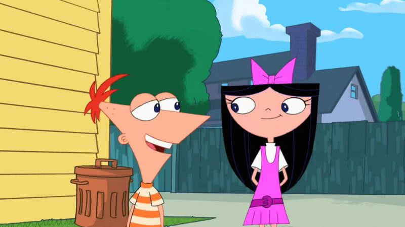 Phineas e Isabella em 'Phineas e Ferb' - Reprodução/Disney Channel
