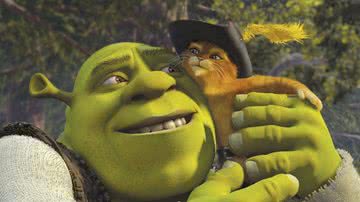 Shrek e Gato de Botas, primeiro personagem da franquia a ganhar um spin-off - Divulgação/DreamWorks Animation