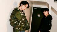 Concept photo de Bobby e Chanwoo, do iKON, para o álbum 'TAKE OFF' - Divulgação/143 Entertainment