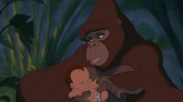 Cena da animação 'Tarzan' (1999) - Reprodução/Disney