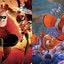Protagonistas da animação "Os Incríveis" e "Procurando Nemo"