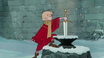 Cena da animação 'A Espada Era a Lei' (1963) - Reprodução/Disney