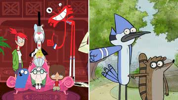 Personagens de 'Mansão Foster Para Amigos Imaginários' e 'Apenas Um Show' - Reprodução/Cartoon Network