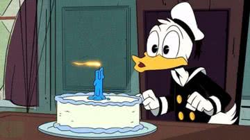 Pato Donald em seu aniversário - Reprodução/Disney