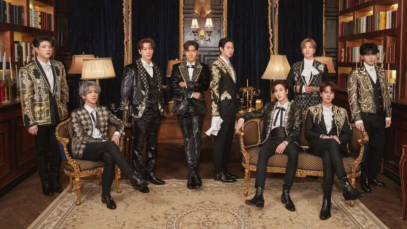Super Junior em concept photo para o álbum "The Renaissance" - Divulgação/SM Entertaiment