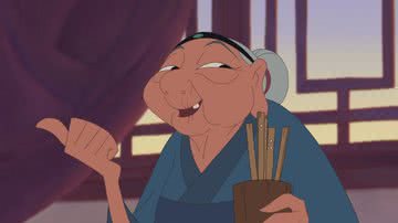 Vovó Fa de 'Mulan' (1998) - Reprodução/Disney