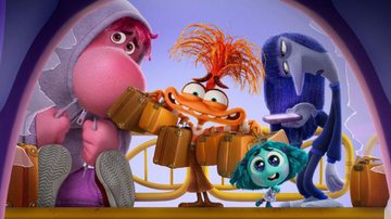 Vergonha, Ansiedade, Inveja e Tédio em imagem promocional de 'Divertida Mente 2' - Reprodução/Pixar