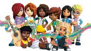 Novos bonecos da coleção LEGO® Friends - Divulgação/LEGO