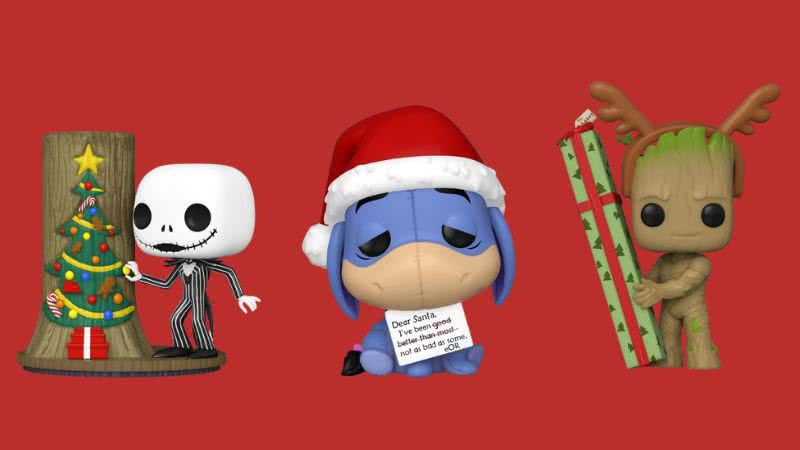 Adquira um Funko Pop natalino de personagens queridos e dê de presente para você ou para alguém! - Créditos: Reprodução/Amazon