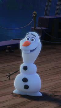 O que acontece se o Olaf derreter?