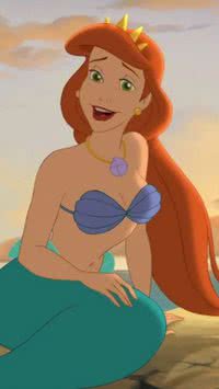 O que aconteceu com a mãe de Ariel?