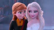 Anna e Elsa em cena de "Frozen 2" - Reprodução/ Disney