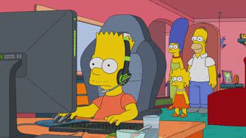 Bart Simpson no episódio “E My Sports” de The Simpsons - Reprodução/ Fox