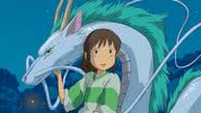 Imagem promocional da animação 'A Viagem de Chihiro' (2001) - Divulgação/Studio Ghibli