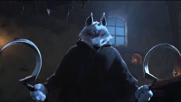 Lobo Mau, personagem de ‘Gato de Botas 2: O Último Pedido’ - Reprodução/ DreamWorks