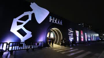 Fachada do evento Mundo Pixar, em São Paulo - Divulgação/The Walt Disney Company Brasil