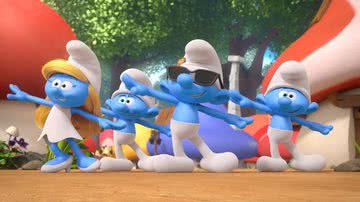 Imagem promocional de Os Smurfs - Divulgação/Nickelodeon