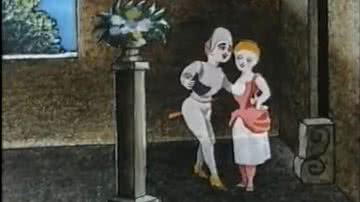 Cena da animação 'Pauvre Pierrot' - Reprodução/ YouTube/  Marvinrax