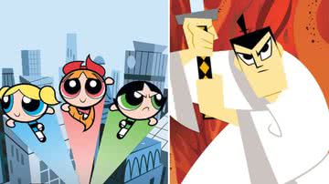 Imagens promocionais de 'As Meninas Superpoderosas' e 'Samurai Jack' - Reprodução/ Cartoon Network