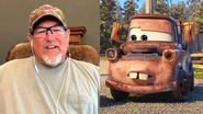Larry the Cable Guy e Mate - Recreio Digital/ Divulgação/ Disney /Pixar