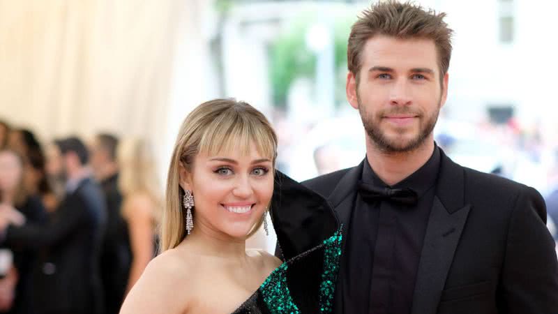 Miley Cyrus e Liam Hemsworth, respectivamente - Getty Images