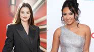 Selena Gomez e Francia Raisa - Getty Images/ Presley Ann/ Phillip Faraone