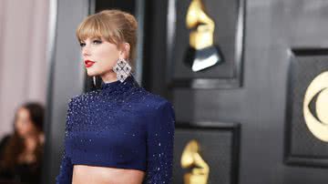 Taylor Swift na premiação do Grammy 2023 - Getty Images