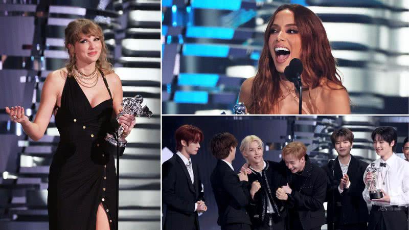 Taylor Swift, Anita e Stray Kids no VMA 2023 - Getty Images