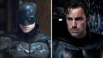 Robert Pattinson e Ben Affleck como o Batman - Divulgação/Warner Bros. Pictures