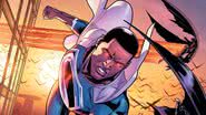 Superman Negro em ilustração da HQ 'Earth 2: Society (2015-) #20' - Reprodução/ DC Comics