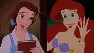 Cenas de ‘A Bela e a Fera’ e ‘A Pequena Sereia’ - Reprodução/ Disney
