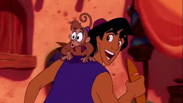 Cena da animação 'Aladdin' (1992) - Reprodução/Disney