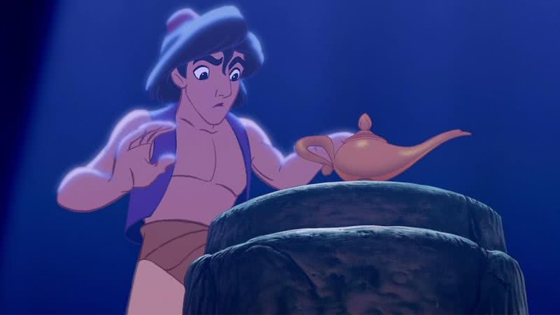 Cena da animação 'Aladdin' - Reprodução/ Disney