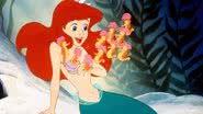 Ariel  em cena de 'A Pequena Sereia' (1989) - Reprodução/Disney