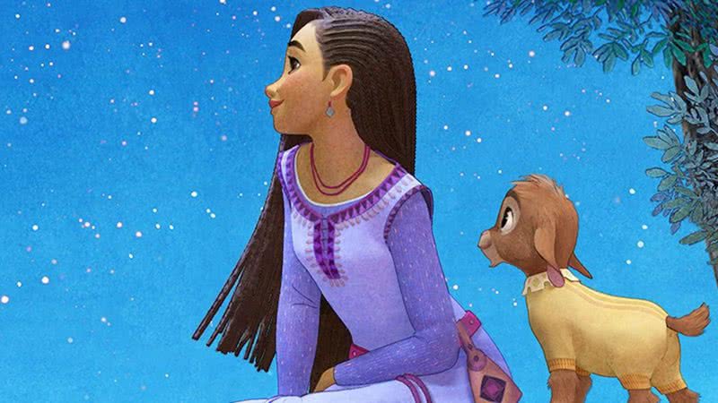 Asha, a nova princesa da Disney e protagonista do filme 'Wish' - Divulgação/ Disney