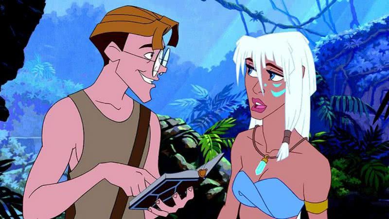 Cena do filme Atlantis: O Reino Perdido (2001) - Divulgação/Disney